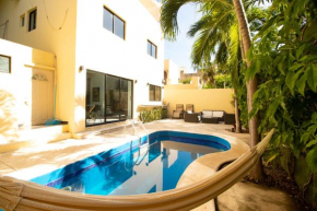 3 Bedroom Outdoor Pool House Playa Del Carmen